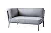 Sofa til haven i moduler - Cane-line conic loungesofa